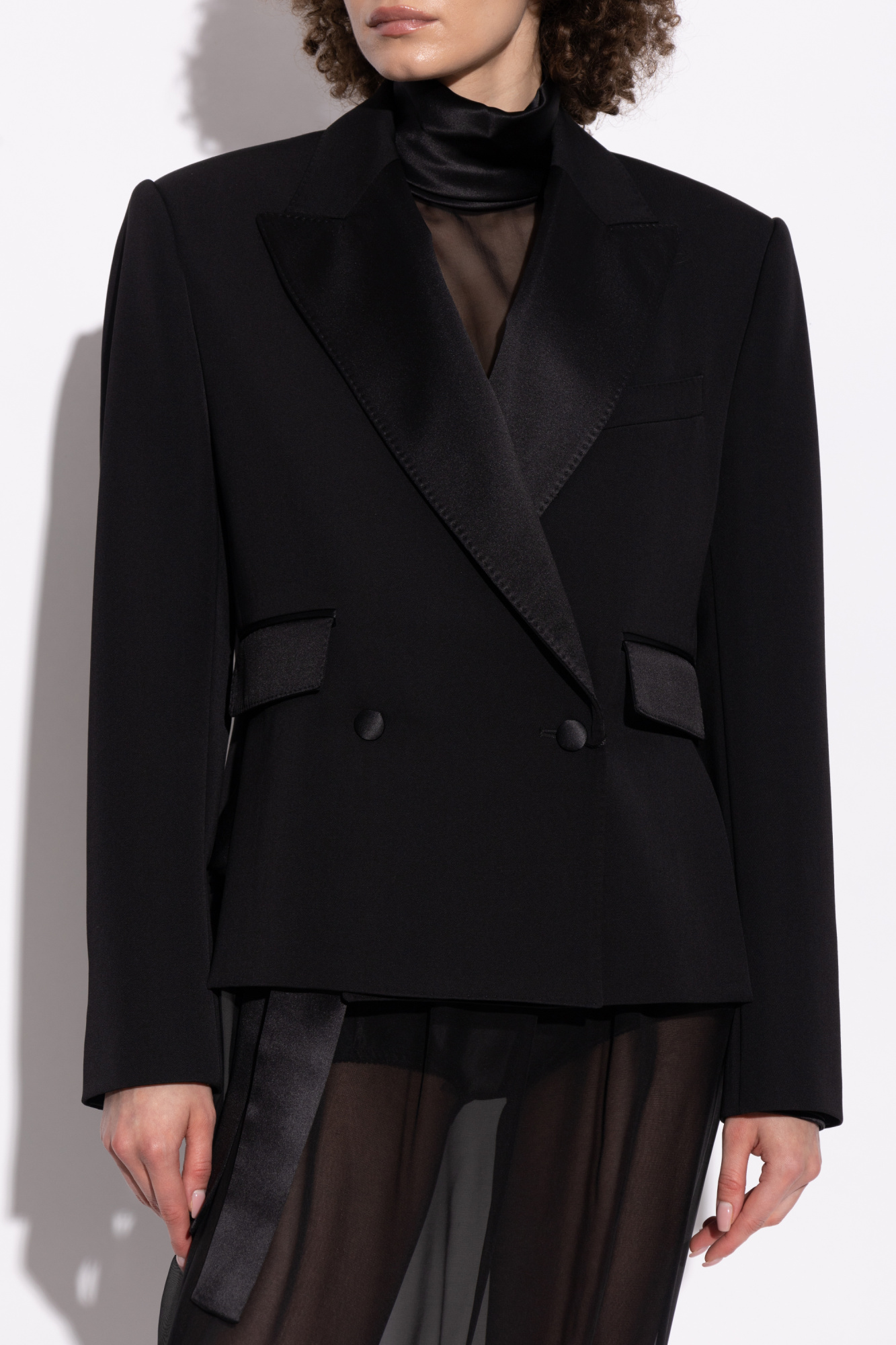 ジャケット Dolce & Gabbana Black Wool Blazer Black Wool Jacket Dolce & Gabbana - Vitkac Canada